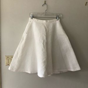 Zara Textured Circle Skirt
